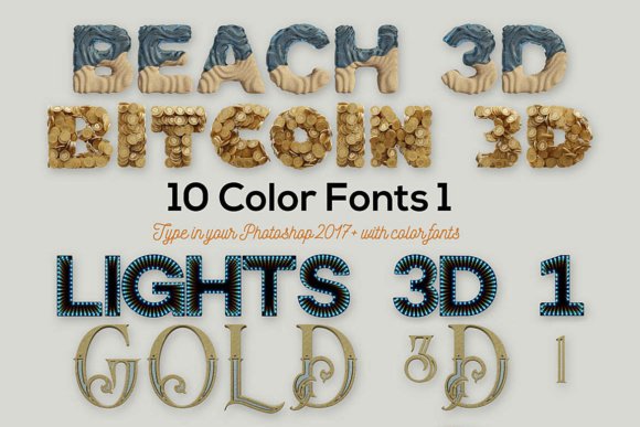 10 Color Font Font - Featured Image