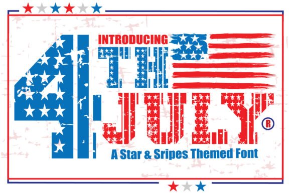 4th July Font - Featured Image