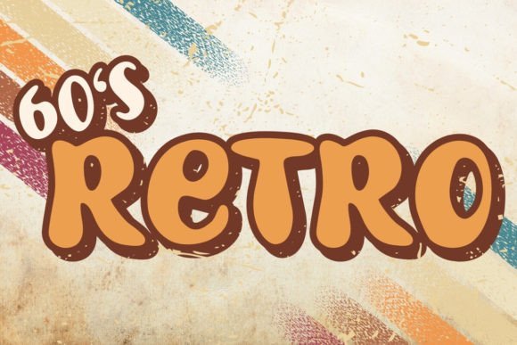60’s Retro Font - Featured Image