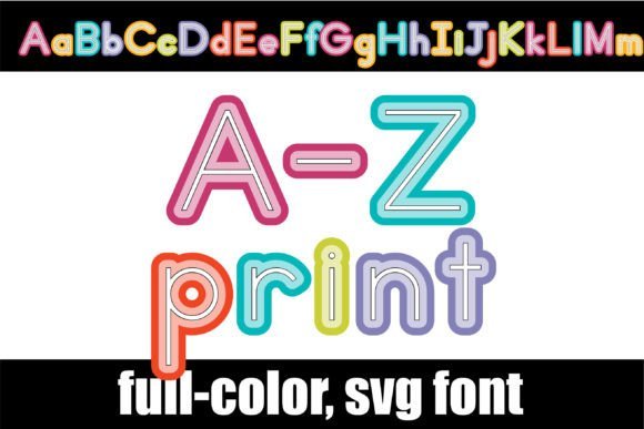 A-z Print Font - Featured Image