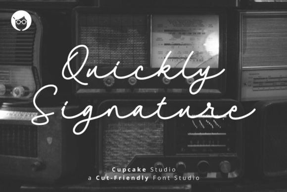AL Quickly Signature Font - Featured Image