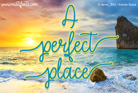 A Perfect Place Font - Featured Image