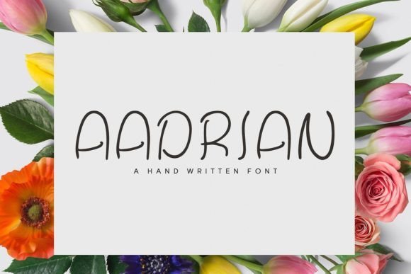 Aadrian Font - Featured Image