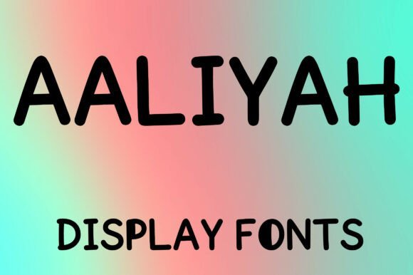 Aaliyah Font - Featured Image