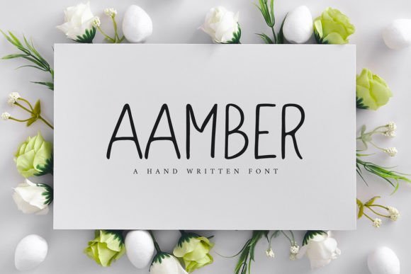 Aamber Font - Featured Image