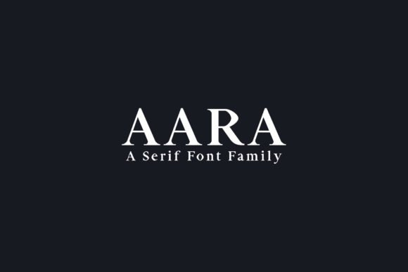 Aara Family Font - Featured Image