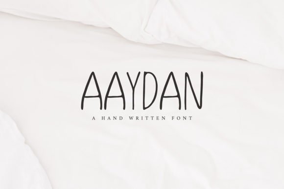 Aaydan Font - Featured Image
