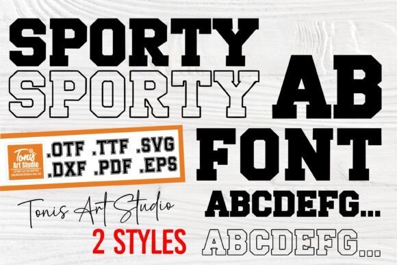 Ab Sporty Font - Featured Image