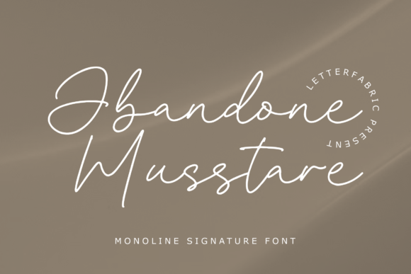 Abandone Musstare Font - Featured Image
