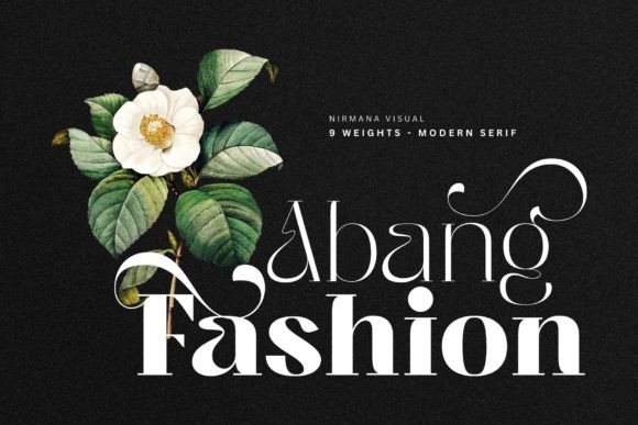 Abang Fashion Font - Featured Image