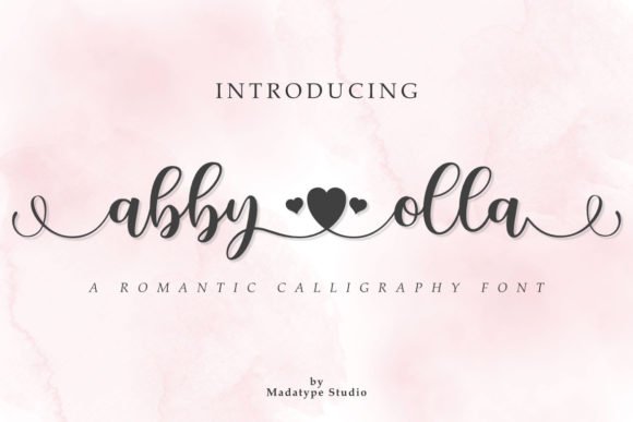 Abby Olla Font - Featured Image
