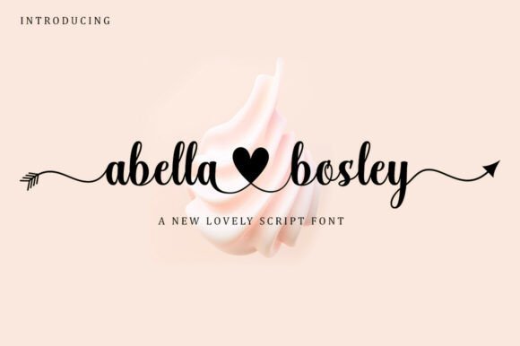 Abella Bosley Font - Featured Image