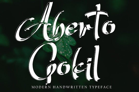 Aberto Gokil Font - Featured Image