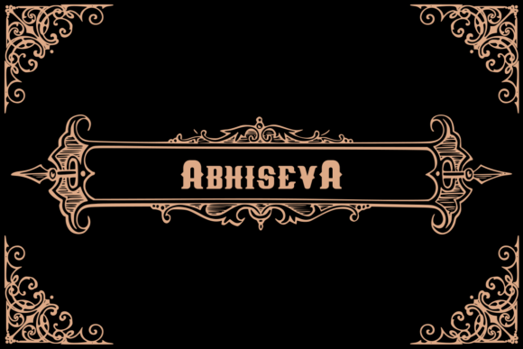 Abhiseva Font - Featured Image