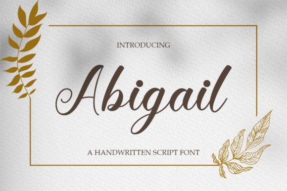 Abigail Font - Featured Image