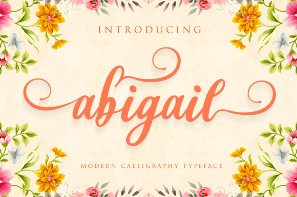 Abigail Script Font - Featured Image