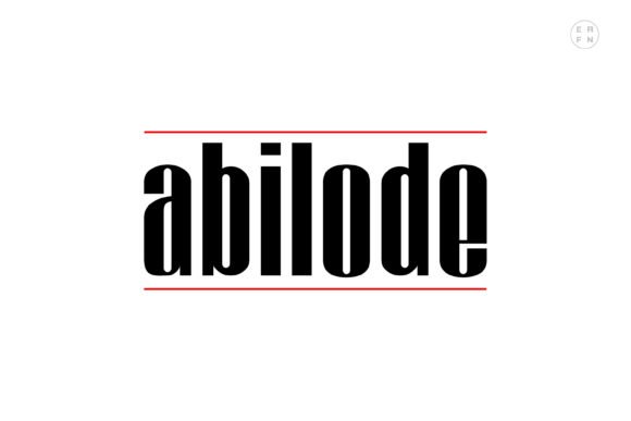 Abilode Font - Featured Image