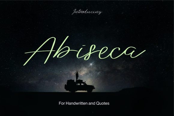 Abiseca Font - Featured Image