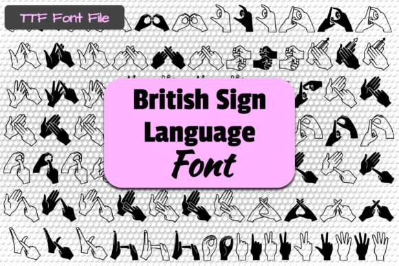 Able Lingo BSL 1 Font - Featured Image