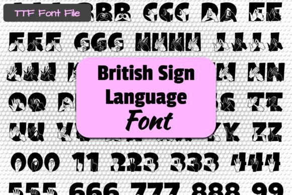 Able Lingo BSL 4 Font - Featured Image