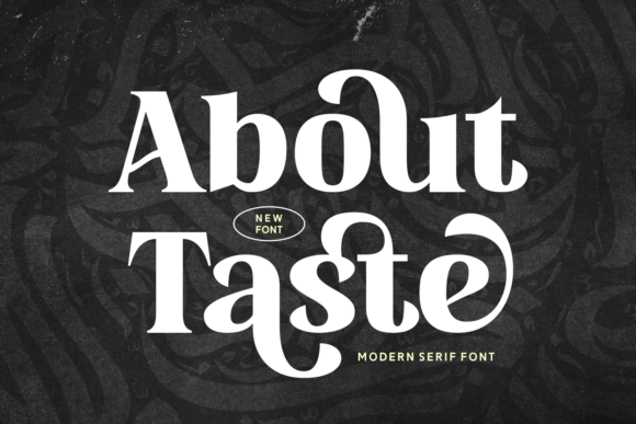About Taste Font - Featured Image
