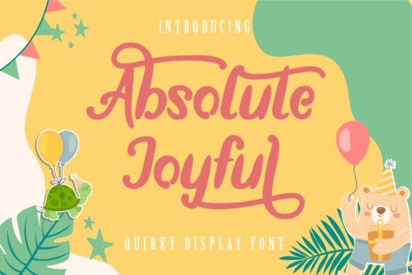 Absolute Joyful Font - Featured Image