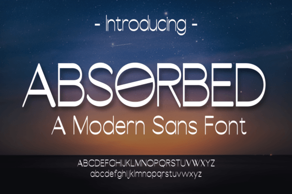 Absorbed Font - Featured Image