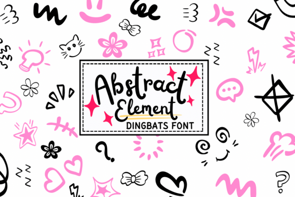 Abstract Element Font - Featured Image