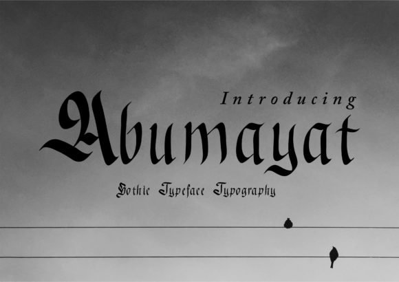 Abumayat Font - Featured Image
