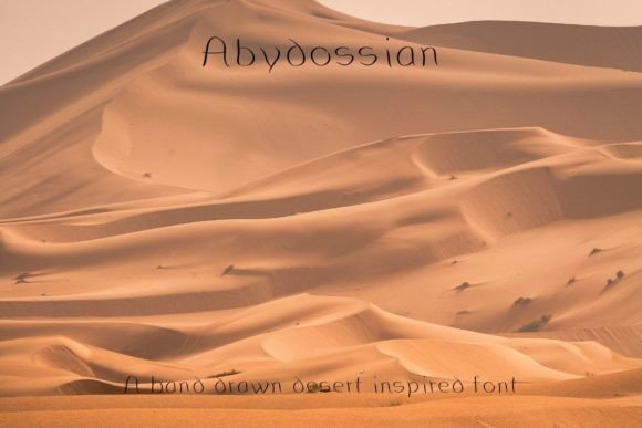 Abydossian Font - Featured Image