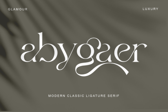 Abygaer Font - Featured Image