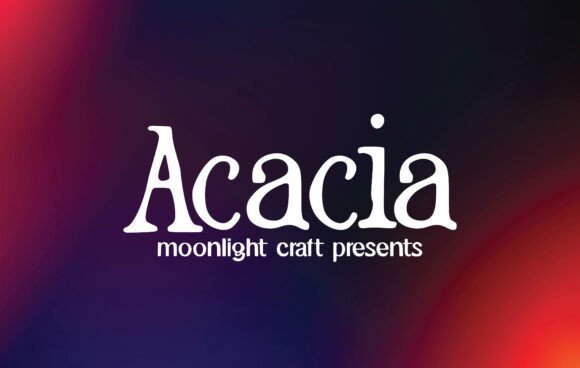 Acacia Font - Featured Image