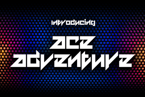 Ace Adventure Font - Featured Image
