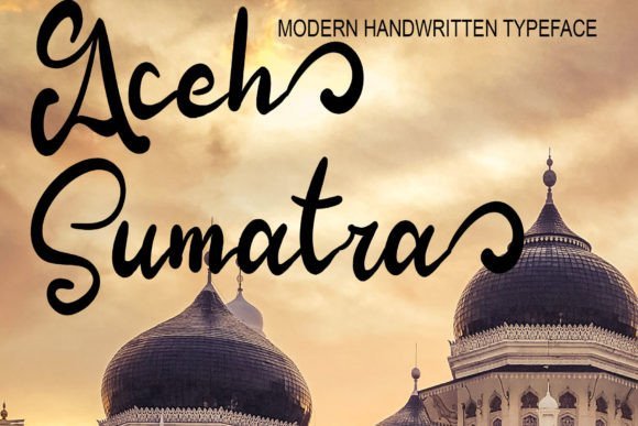 Aceh Sumatra Font - Featured Image