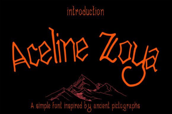 Aceline Zoya Font - Featured Image