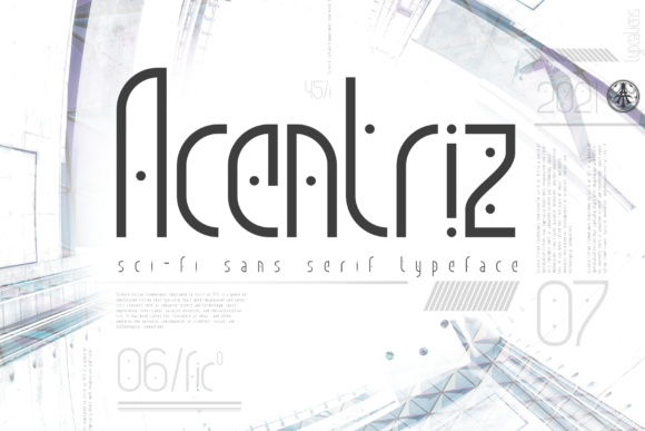Acentriz Font - Featured Image