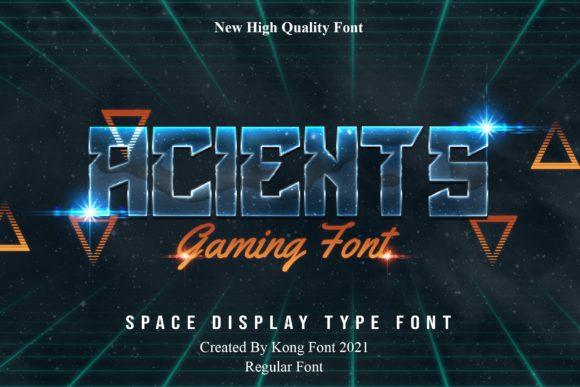 Acients Font - Featured Image