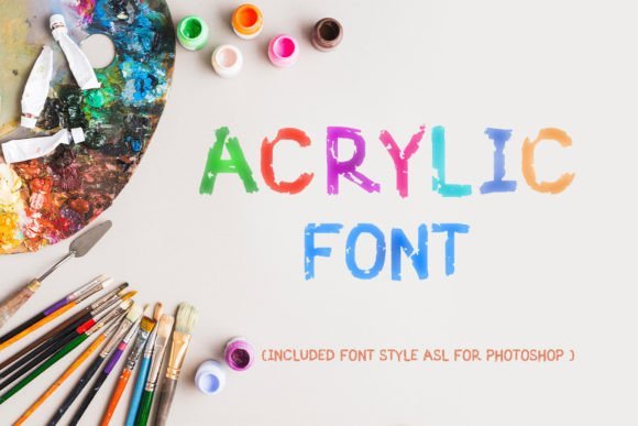 Acrylic Font - Featured Image