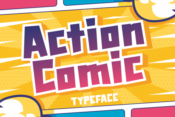 Action Comic Font - Featured Image