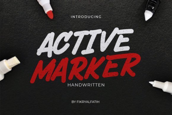 Active Marker Font - Featured Image