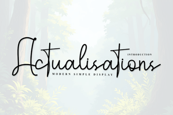 Actualisations Font - Featured Image