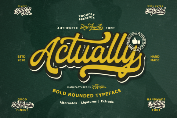 Actually Font - Featured Image