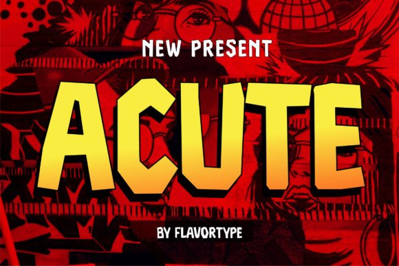 Acute Font - Featured Image