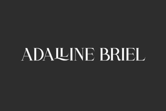 Adalline Briel Font - Featured Image
