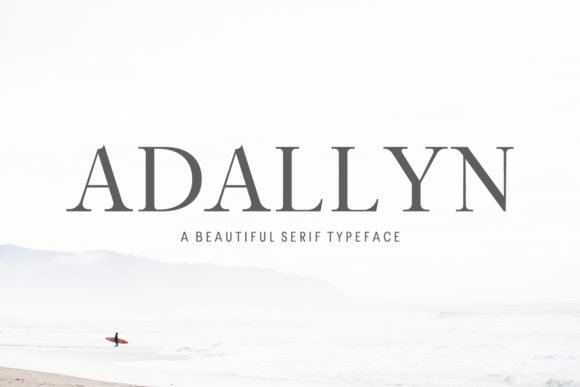 Adallyn Family Font - Featured Image
