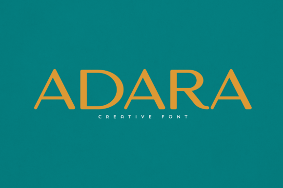 Adara Font - Featured Image