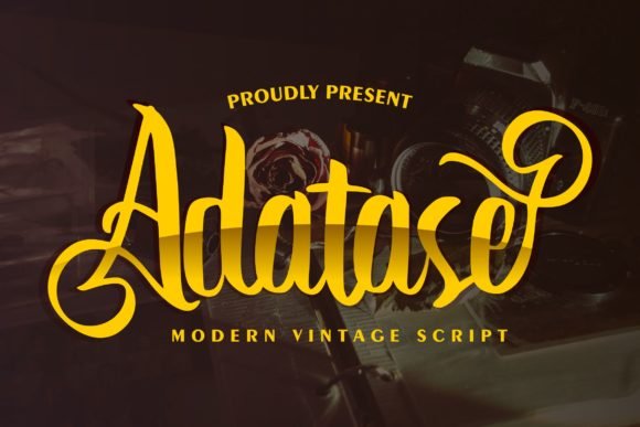 Adatase Font - Featured Image