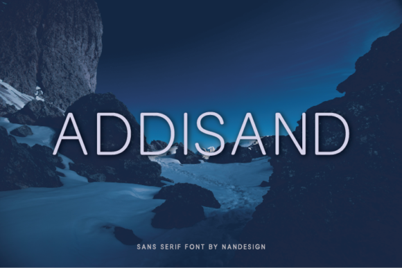Addisand Font - Featured Image