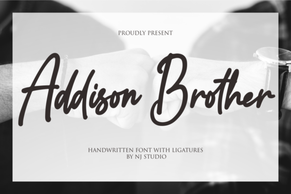 Addison Brother Font - Featured Image