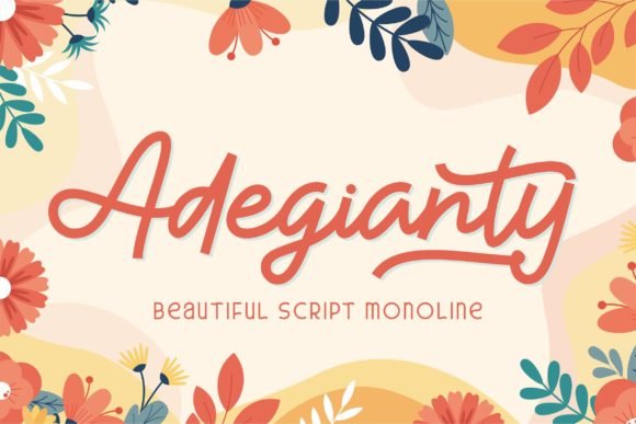 Adegianty Font - Featured Image